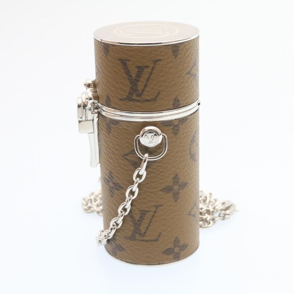 LOUIS VUITTON Monogram Reverse Lipstick Case Cosmetic Pouch MP2407 LV Auth 27696 - Picture 4 of 12